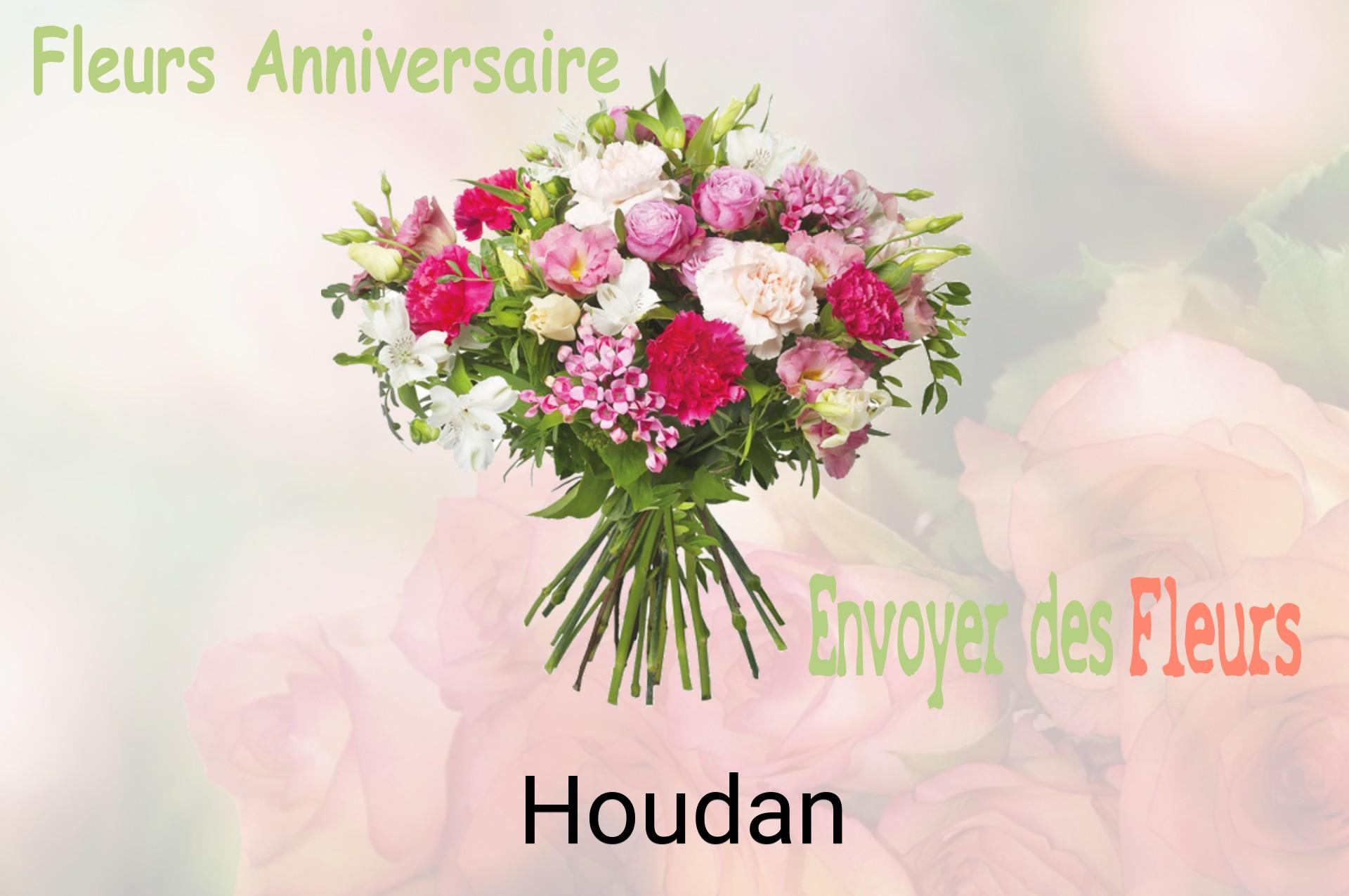 Bouquet de fleurs d’anniversaire livré à Houdan