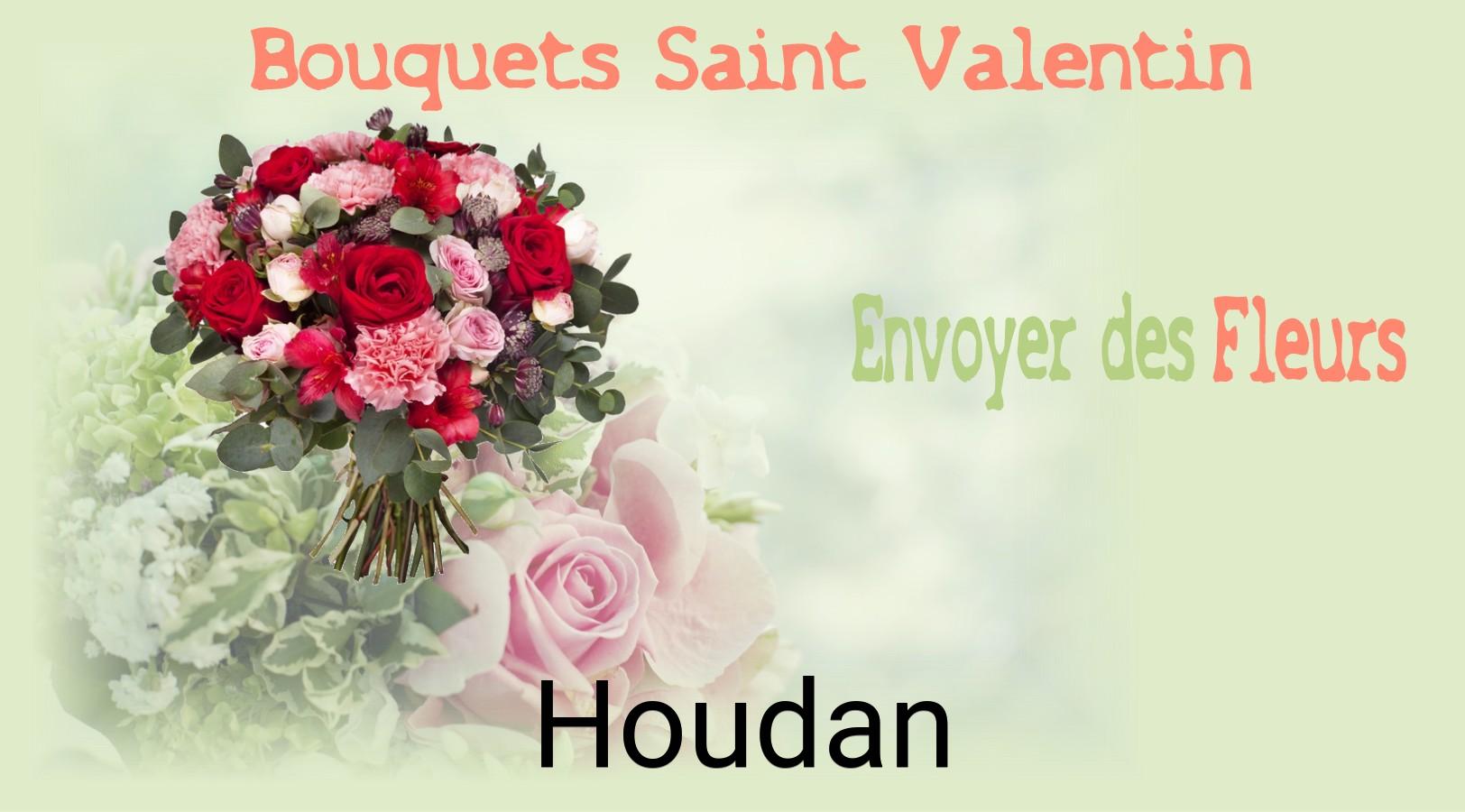 Roses de Saint-Valentin livrées à Houdan